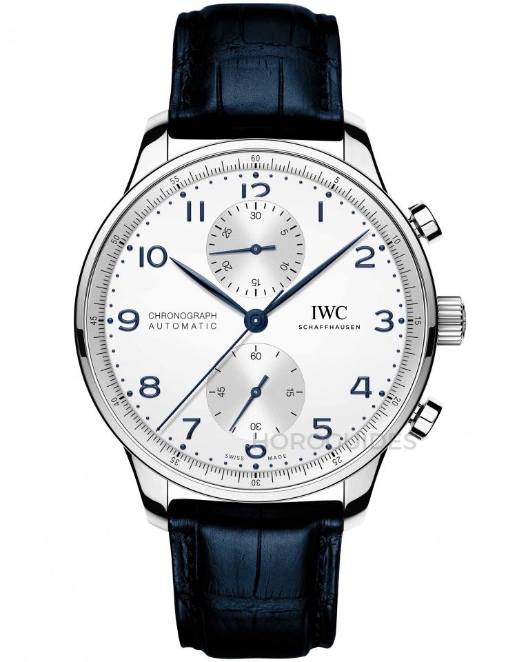 IWC 萬國IW371605 葡萄牙計時系列 白面藍針-41MM