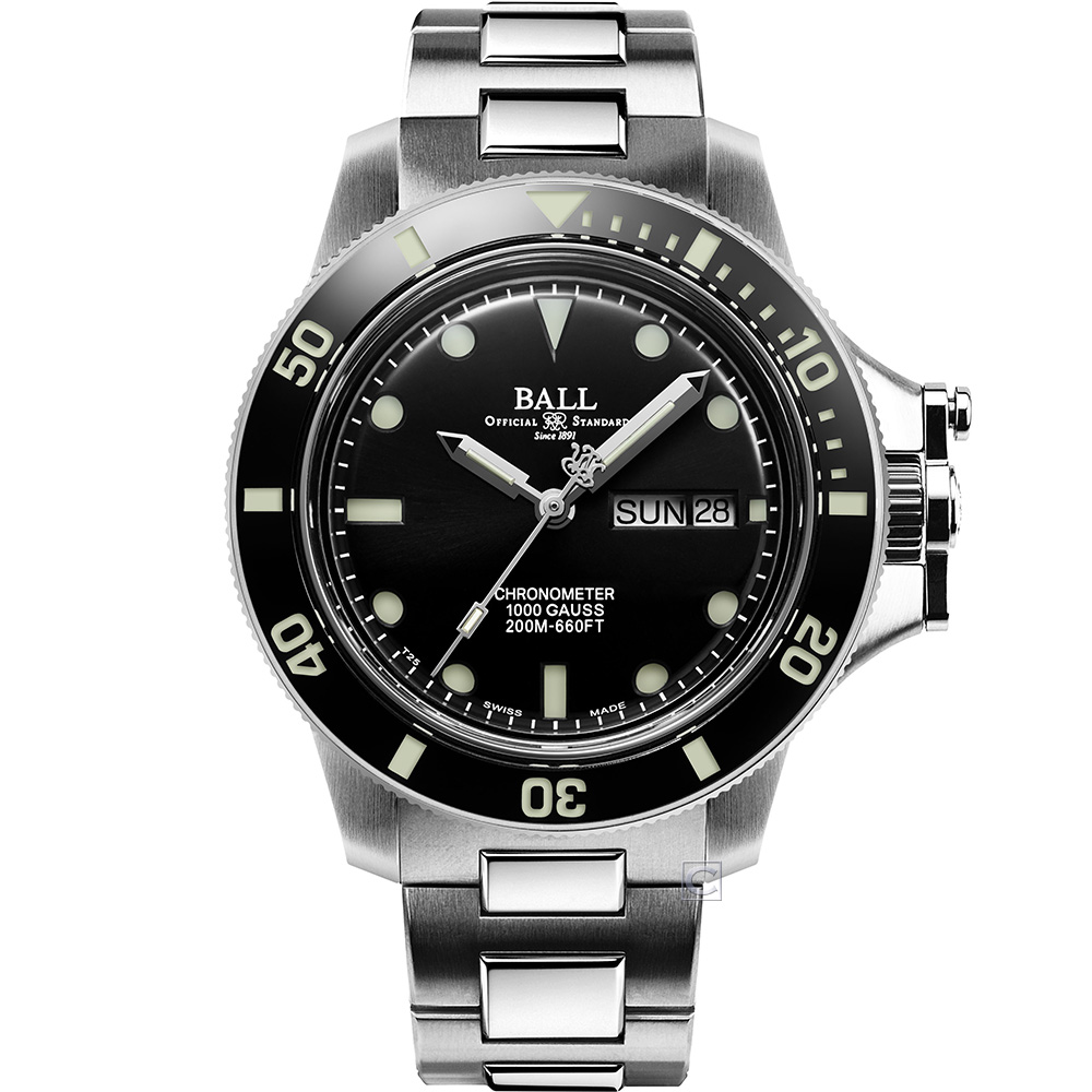 Ball Watch Engineer Original瑞士天文臺認證200米防水機械錶-DM2118B-SCJ-BK