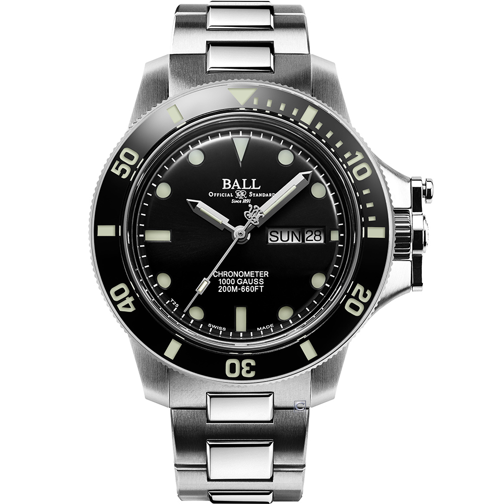 Ball Watch Engineer Original瑞士天文臺認證200米防水機械錶-DM2218B-SCJ-BK