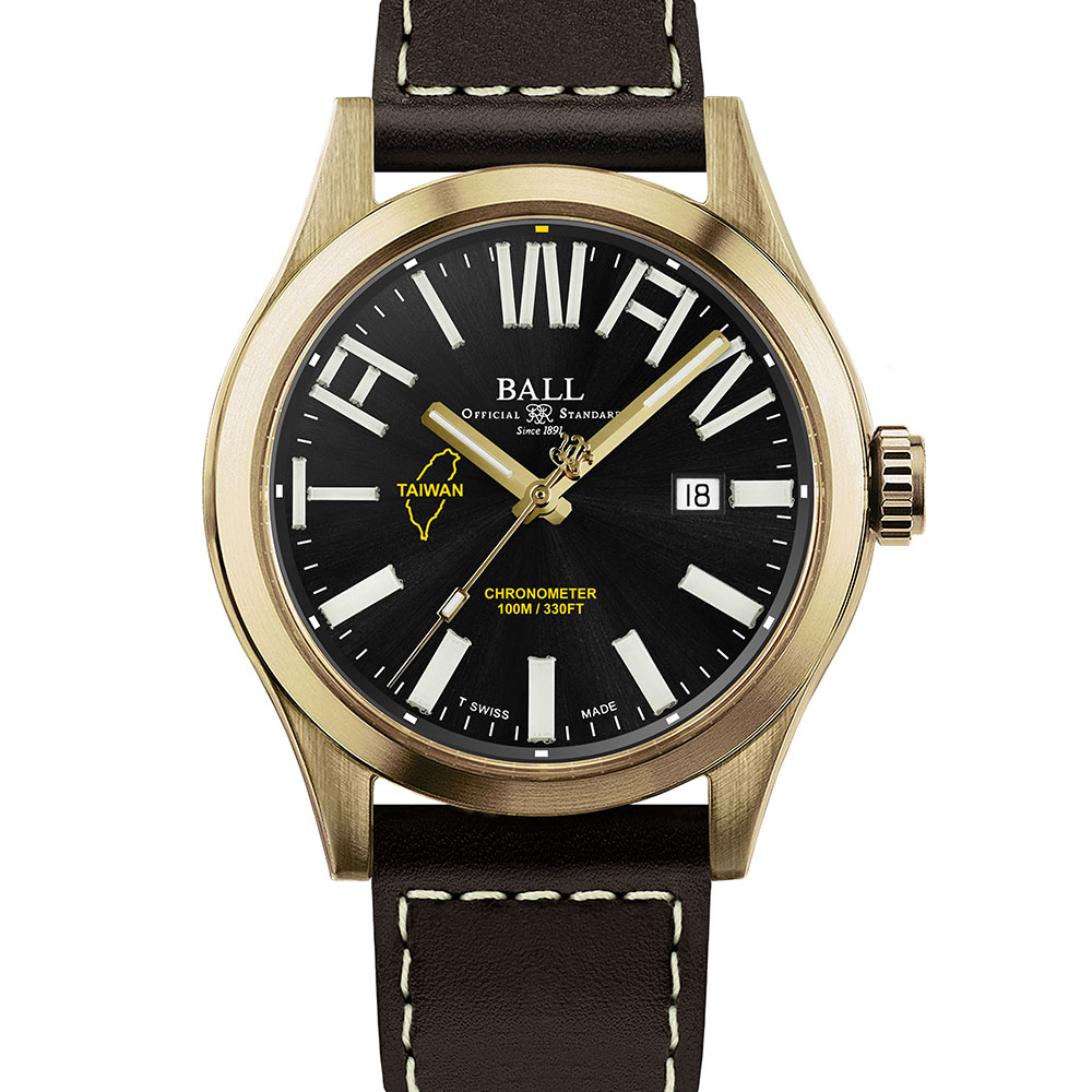 BALL 波爾錶 Engineer III系列 騰雲號130週年 青銅機械腕錶 43mm / ND2186C-L3C-BK