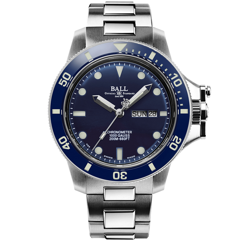 BALL 波爾錶 Engineer系列 COSC天文臺認證 機械腕錶 43mm / DM2218B-S1CJ-BE