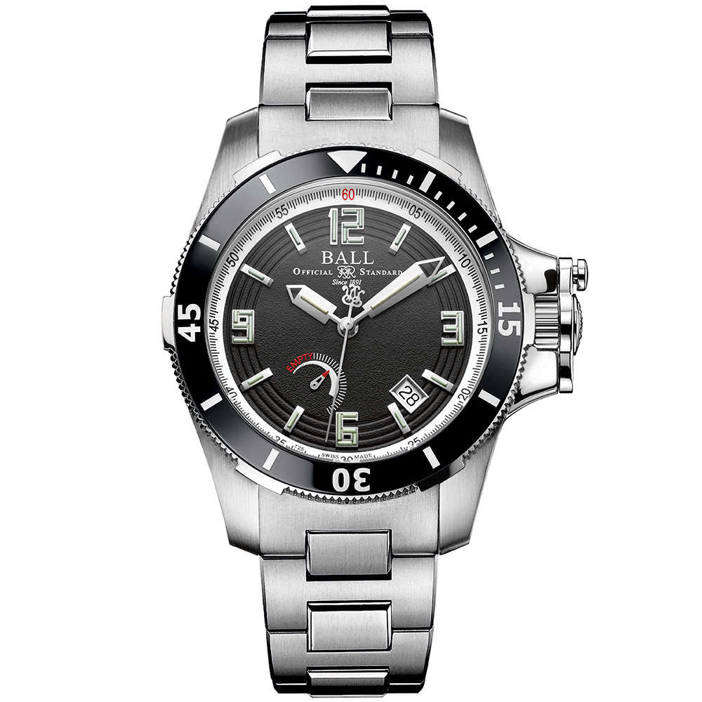 BALL 波爾錶 Engineer系列 漢利號限量版 潛水機械腕錶 42mm / PM2096B-S1J-BK