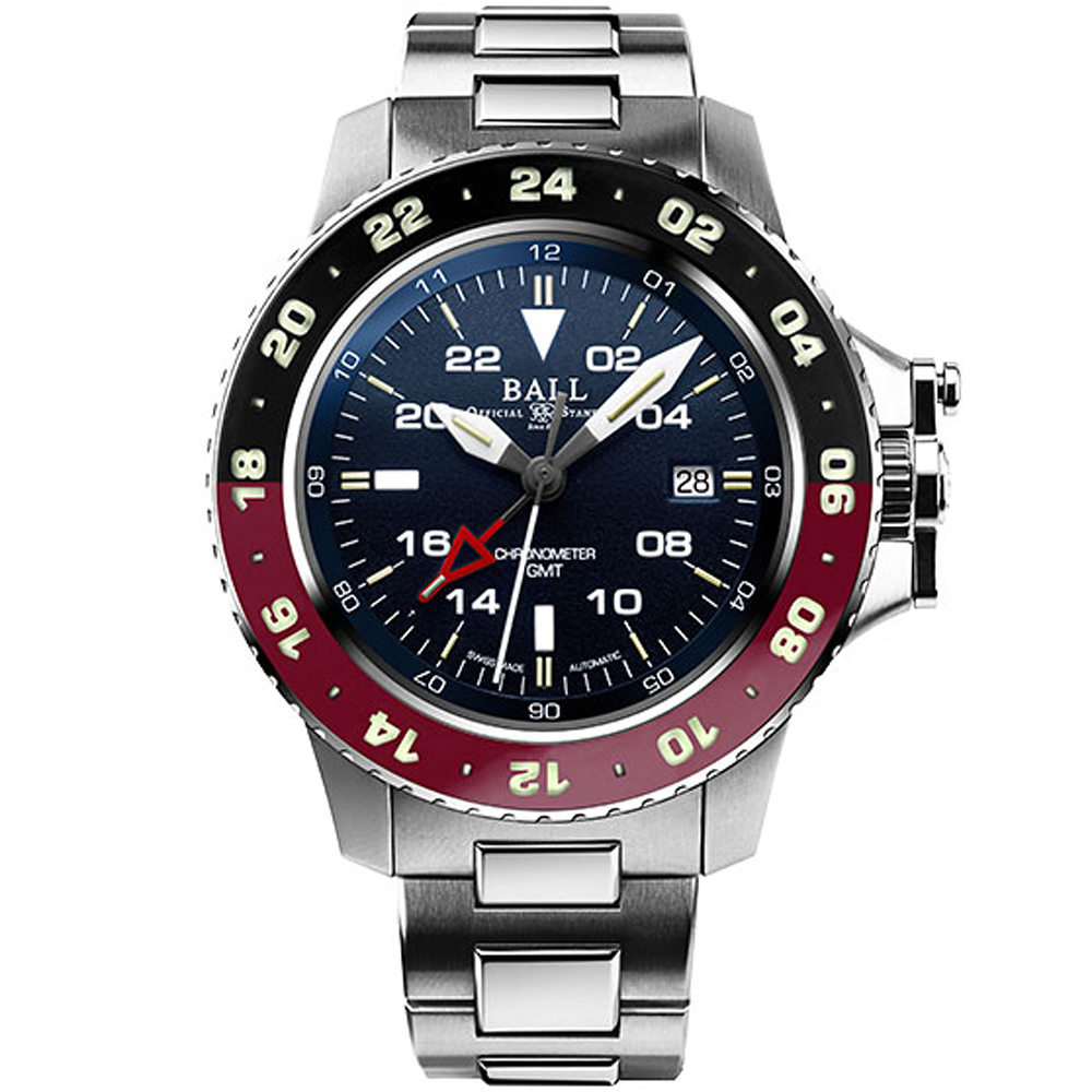 BALL 波爾 Engineer Hydrocarbon AeroGMT II 天文臺認證機械腕錶-40mm DG2118C-S3C-BE