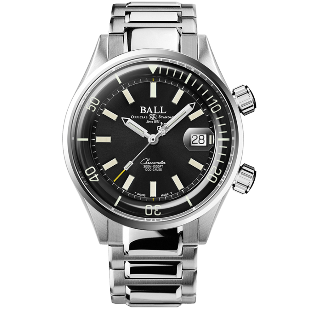 BALL 波爾錶 Engineer Master II系列 COSC天文台認證 潛水機械腕錶 42mm / DM2280A-S1C-BK