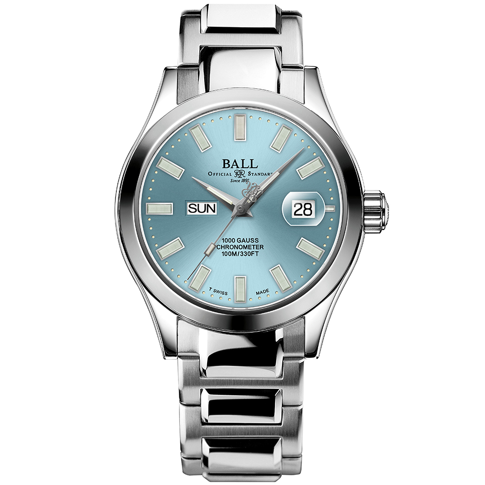 BALL 波爾錶 Engineer III系列 COSC天文臺認證 日期機械腕錶 40mm / NM9036C-S1C-IBE