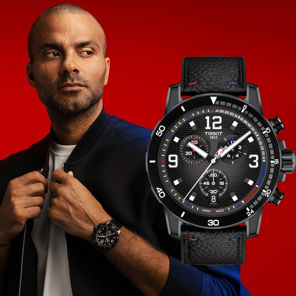 TISSOT 天梭錶 官方授權 SUPERSPORT NBA Supersport 運動計時腕錶錶 男錶 手錶 T1256173706700