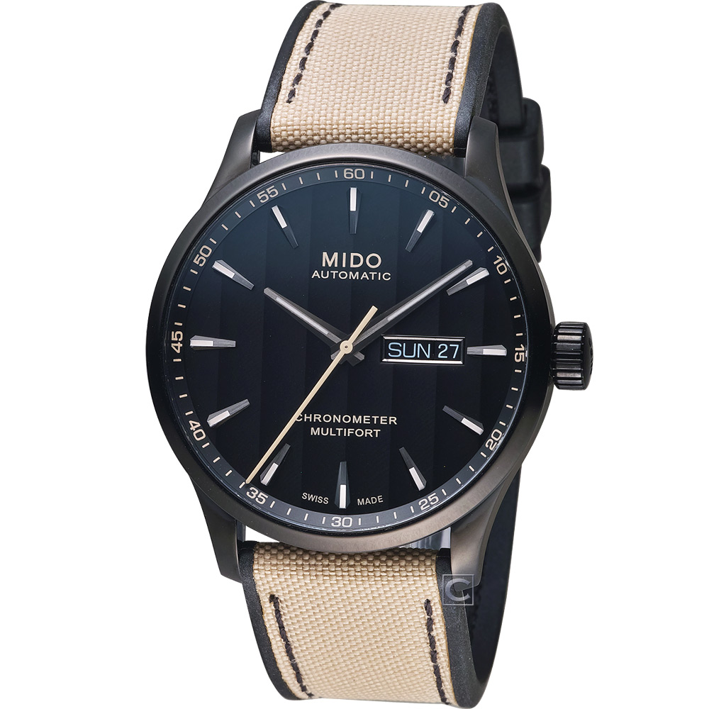 MIDO 美度 MULTIFORT 天文台認證機械錶-M0384313705109/42mm