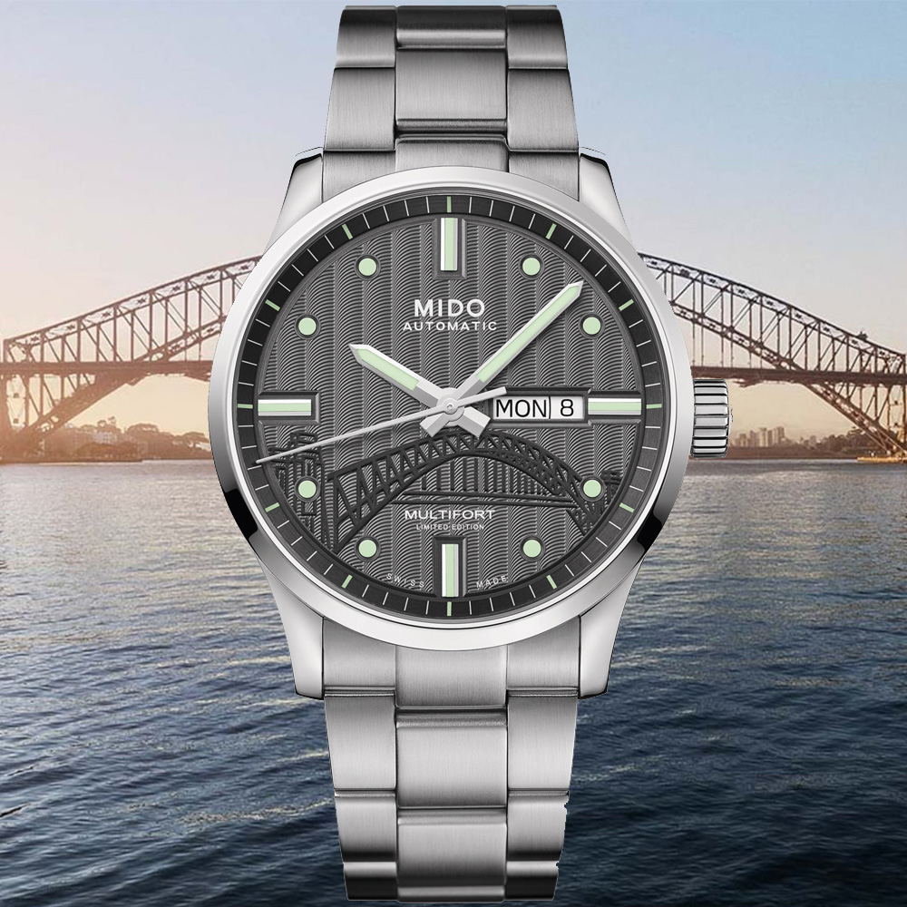 MIDO美度 MULTIFORT 先鋒系列 20周年紀念 機械腕錶 42mm / M0054301106181