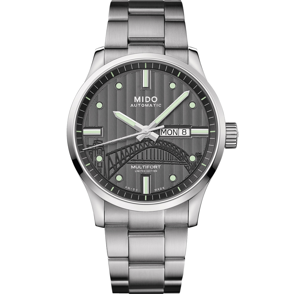 MIDO 美度 建築20週年 限量 Multifort 先鋒系列機械錶-M0054301106181-42mm
