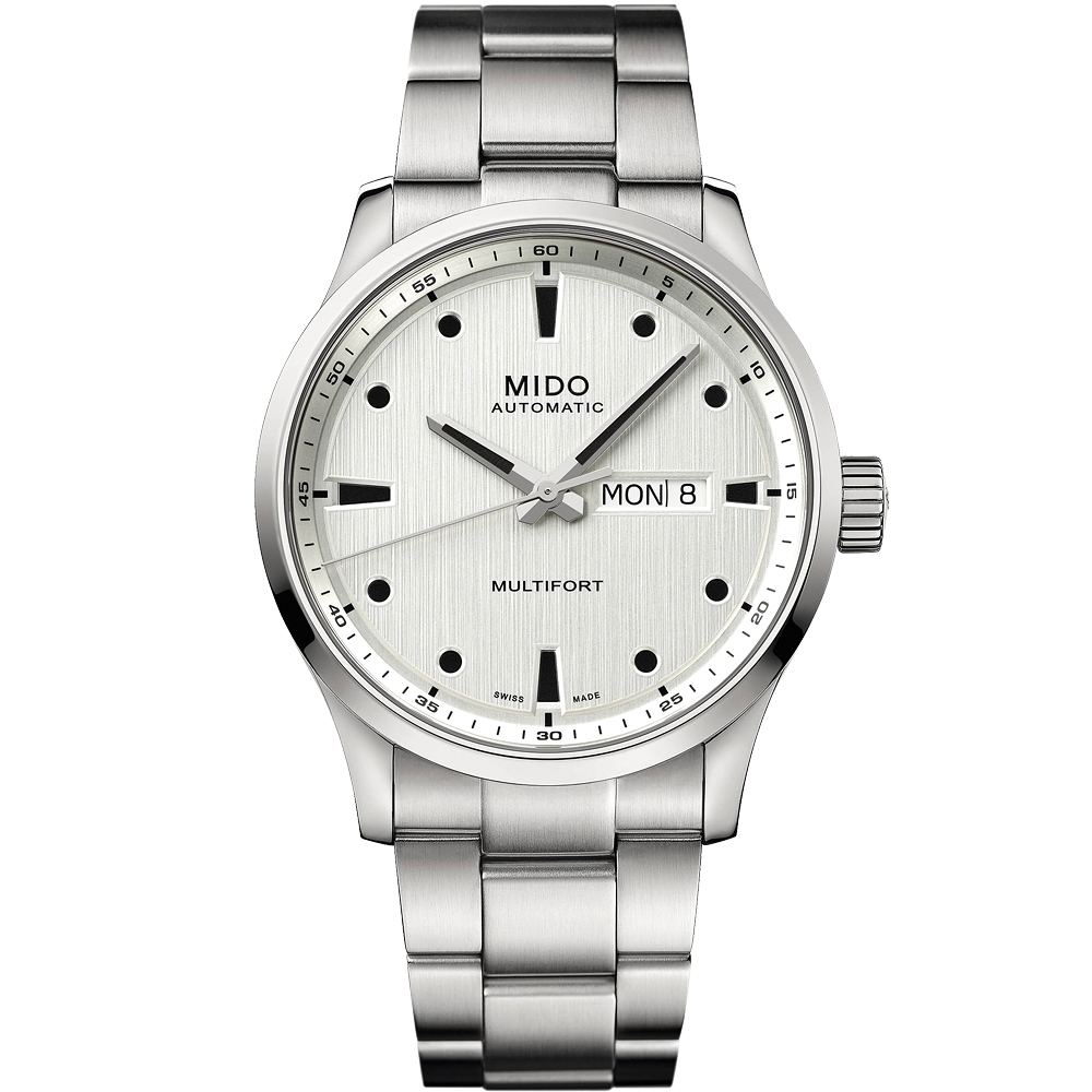 MIDO 美度 Multifort M 先鋒系列 80小時動力儲存機械錶-42mm M0384301103100