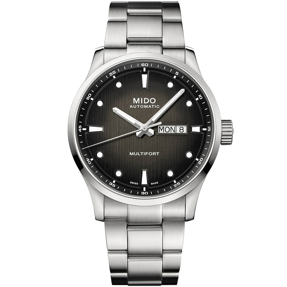 MIDO 美度 Multifort M 先鋒系列 80小時動力儲存機械錶-42mm M0384301105100