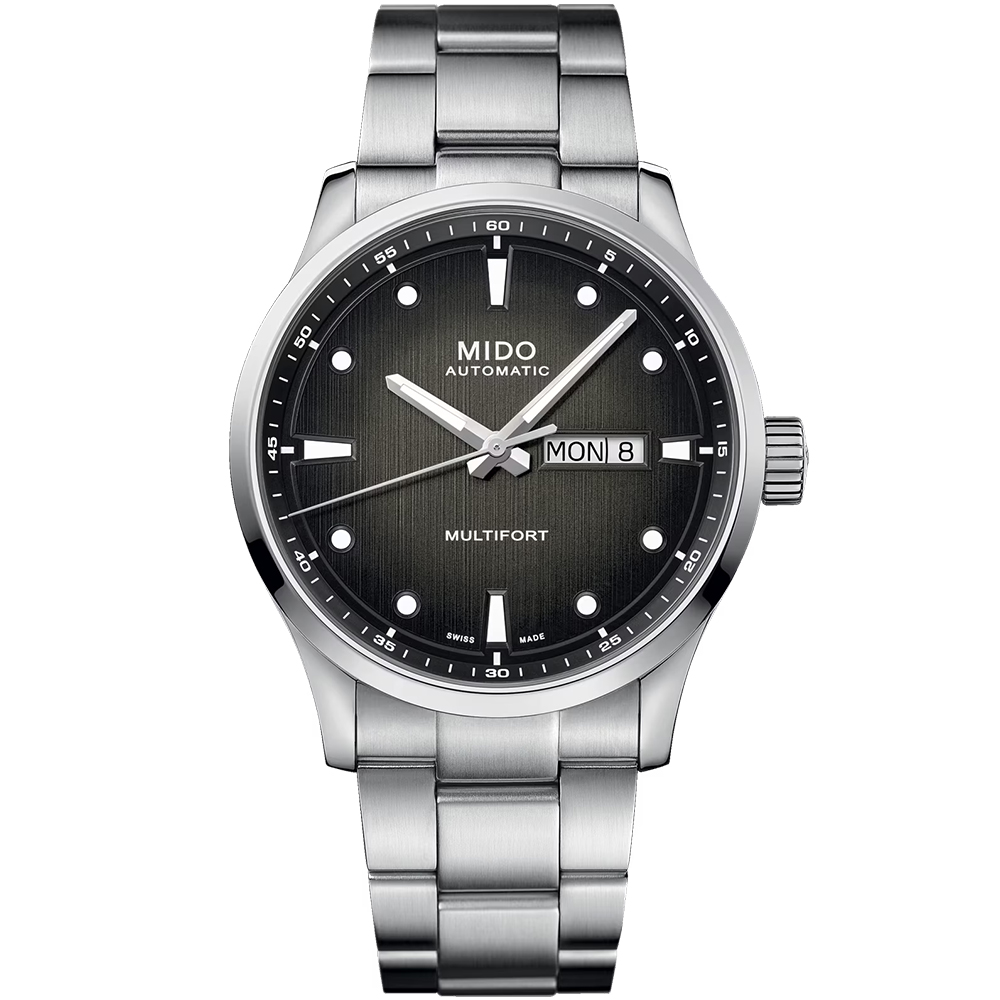 MIDO 美度 Multifort M 先鋒系列動力儲存80小時機械錶/42mm/M0384301105100