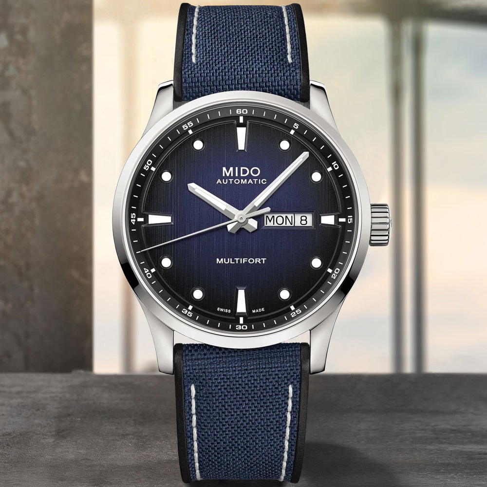 MIDO美度 MULTIFORT M 先鋒系列 時尚機械腕錶 42mm / M0384301704100