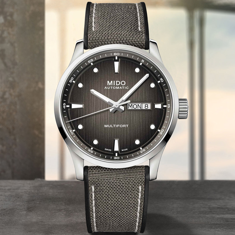 MIDO美度 MULTIFORT M 先鋒系列 時尚機械腕錶 42mm / M0384301708100