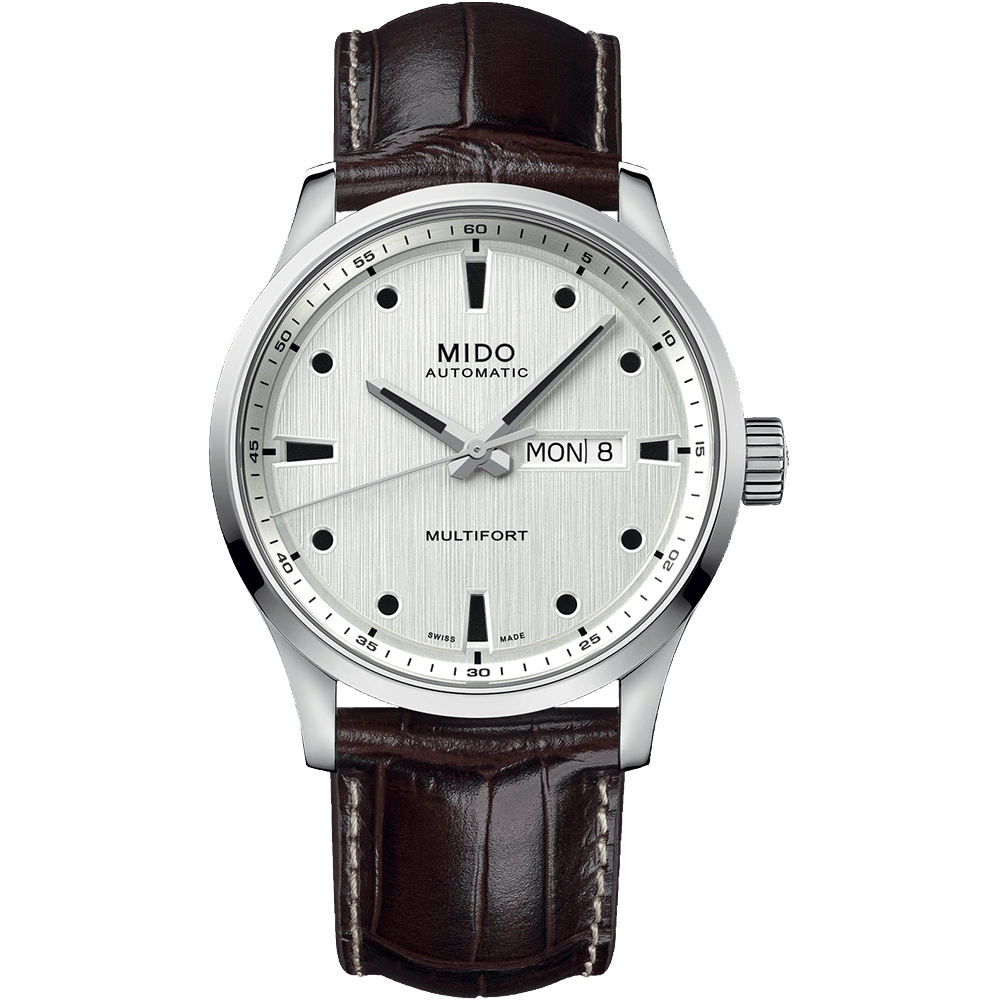 MIDO 美度 Multifort M 先鋒系列動力儲存80小時機械錶/42mm/M0384301603100