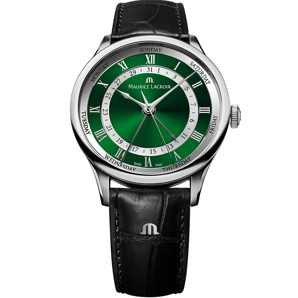 Maurice Lacroix 艾美錶 Masterpiece 五針同軸 手動上鍊機械錶-40mm(MP6507-SS001-610-2)