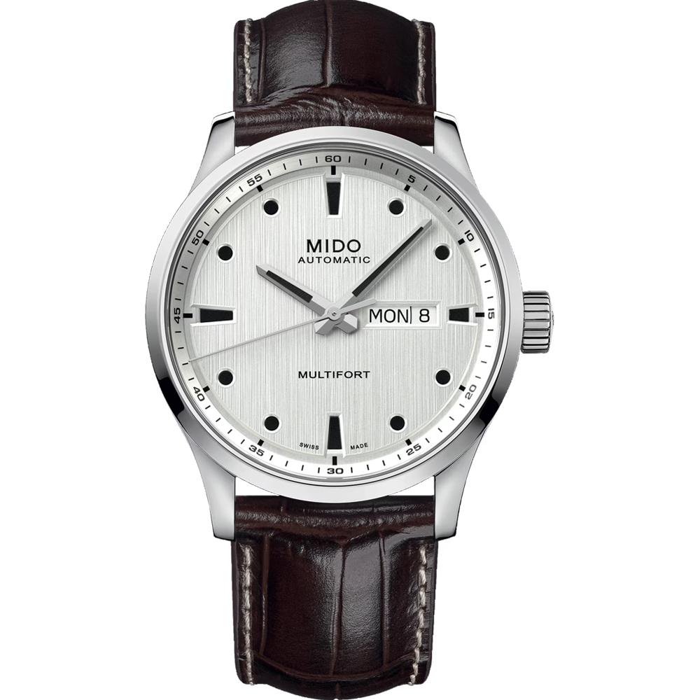 MIDO 美度錶 Multifort M 先鋒系列經典機械錶 手錶 男錶-42mm M0384301603100
