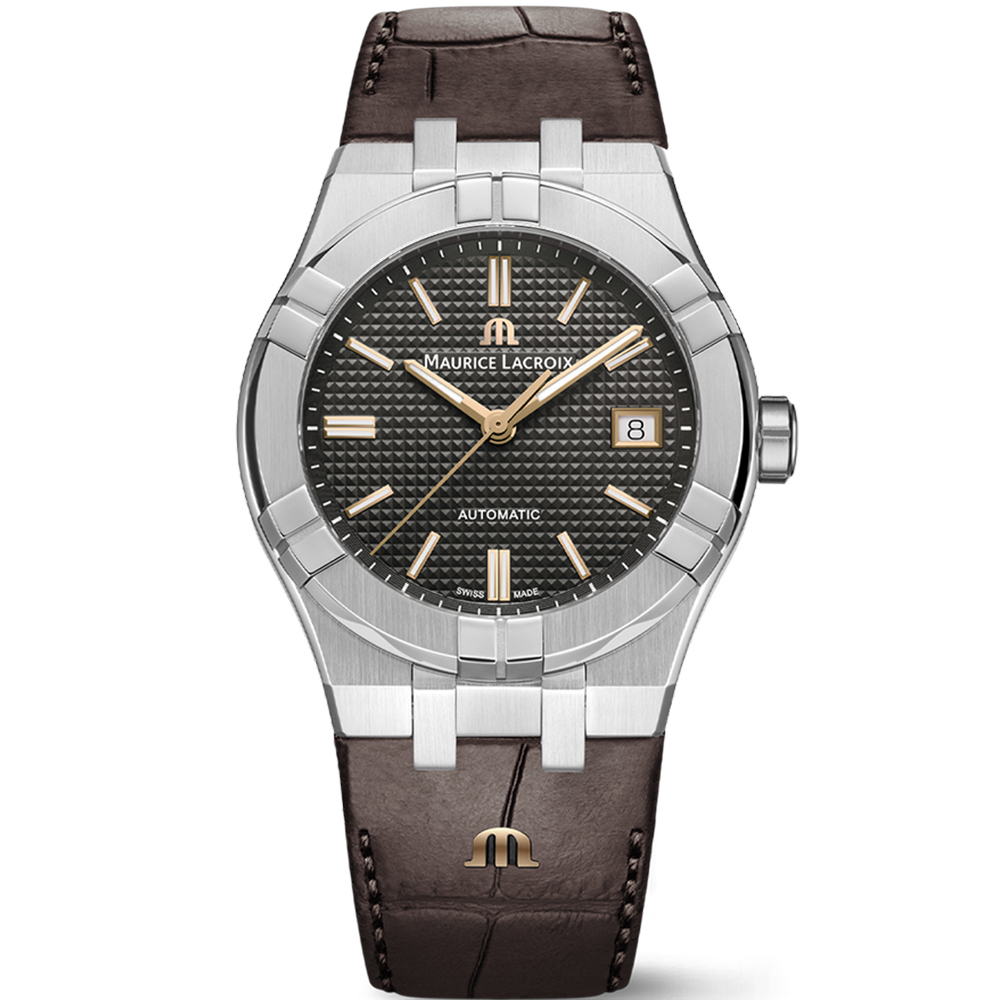 Maurice Lacroix 艾美錶 AIKON 200米日期機械錶-39mm(AI6007-SS001-331-1)