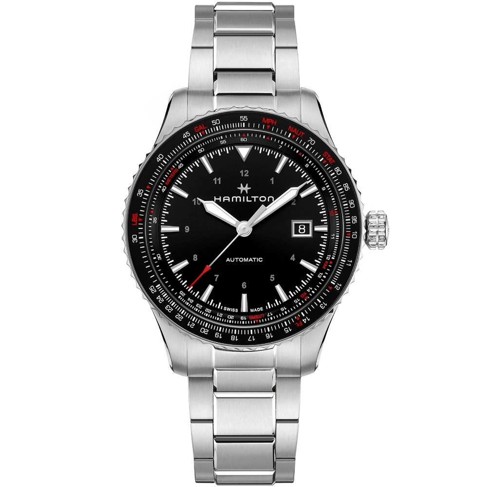 Hamilton 漢米爾頓 Khaki 航空飛行機械錶(H76615130)42mm
