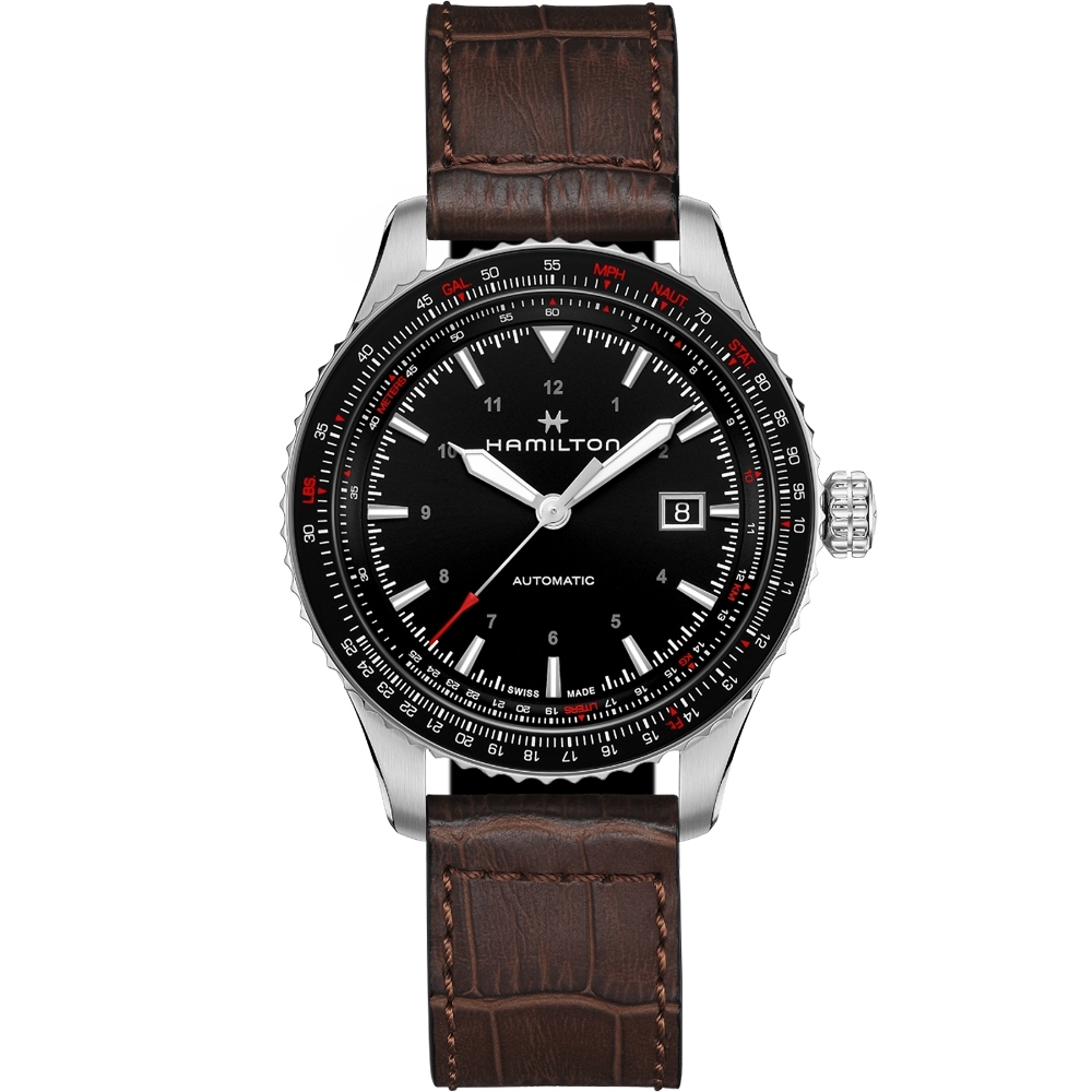 Hamilton 漢米爾頓 Khaki 航空飛行機械錶(H76615530)42mm
