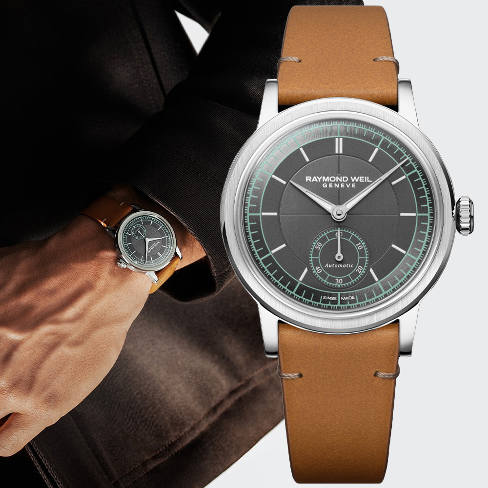 Raymond Weil 蕾蒙威 Millesime 復古系列 小秒針機械腕錶 35mm / 2130-STC-60521