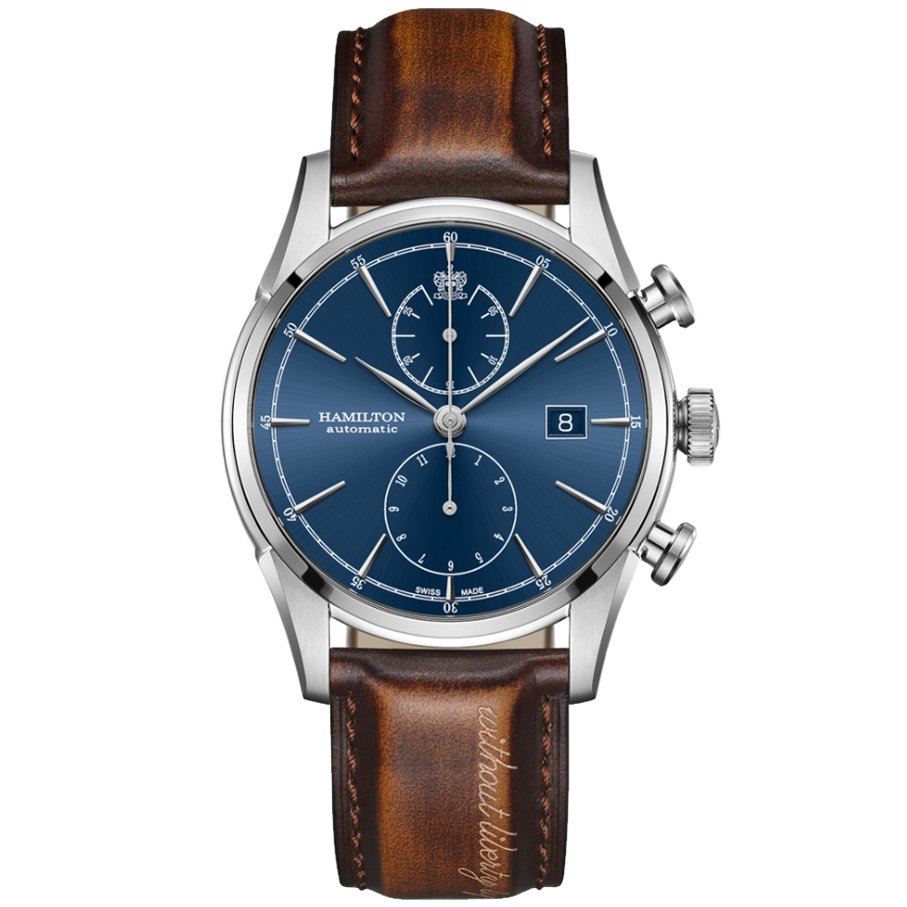 Hamilton 漢米爾頓 美國經典系列 時尚計時機械腕錶 42mm / H32416541