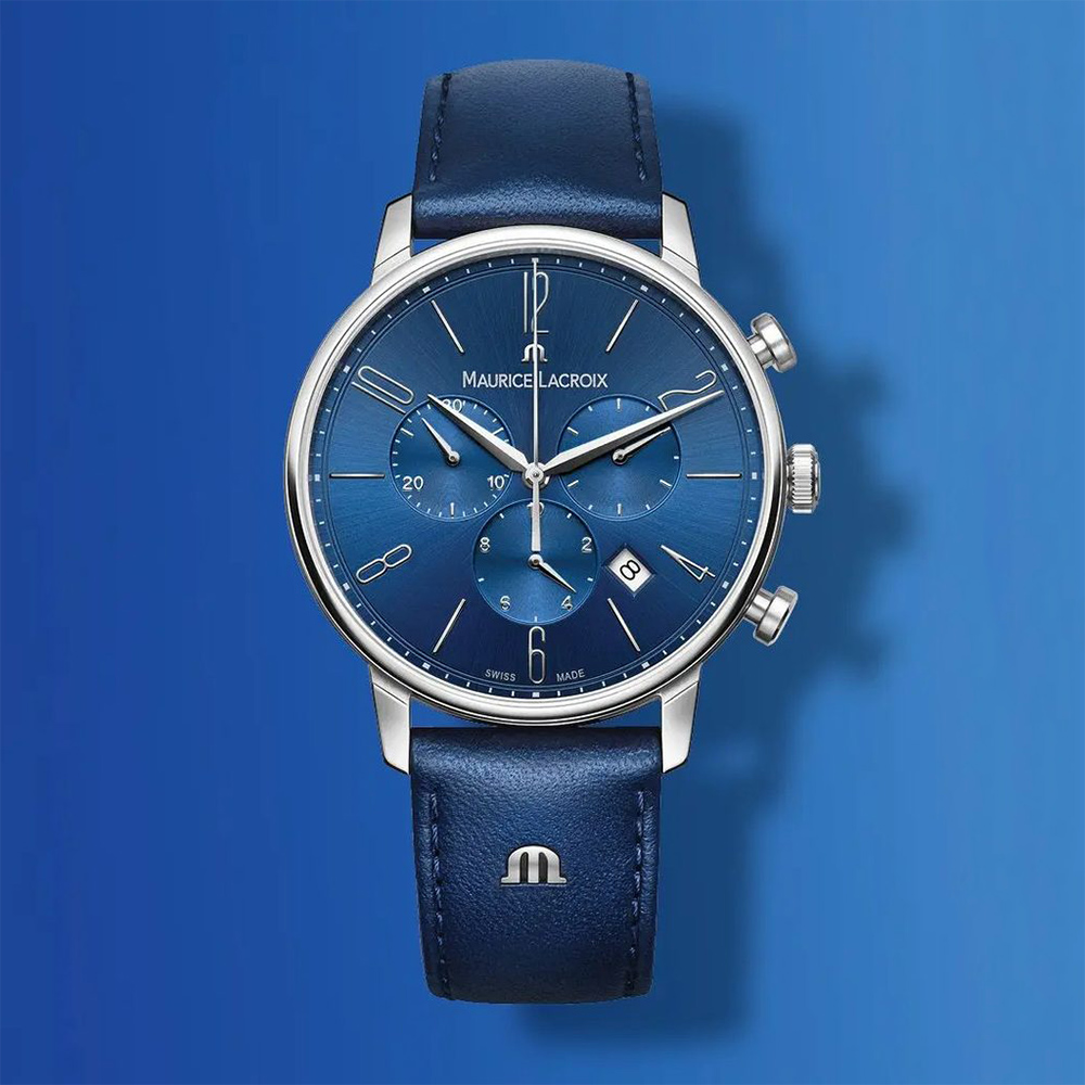 Maurice Lacroix 艾美錶 ELIROS 經典計時手錶-40mm(EL1098-SS001-420-4)