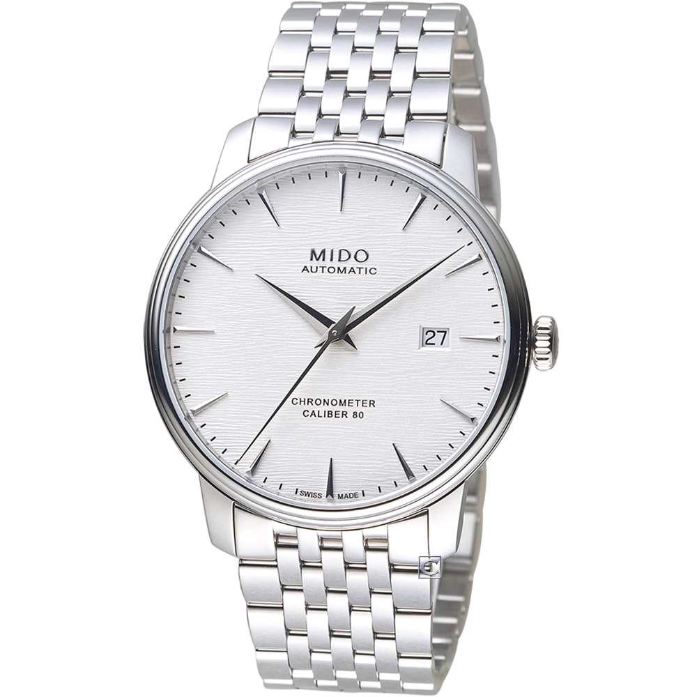 MIDO 美度 永恆系列矽游絲天文台認證機械錶-M0274081103100/40mm