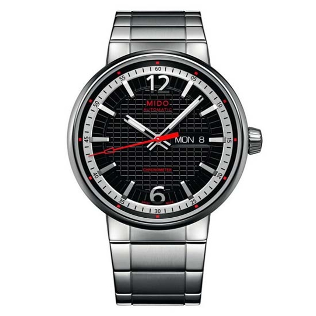 MIDO 美度 Great Wall 天文台認證長城系列機械腕錶-黑/42mm M0156311105700