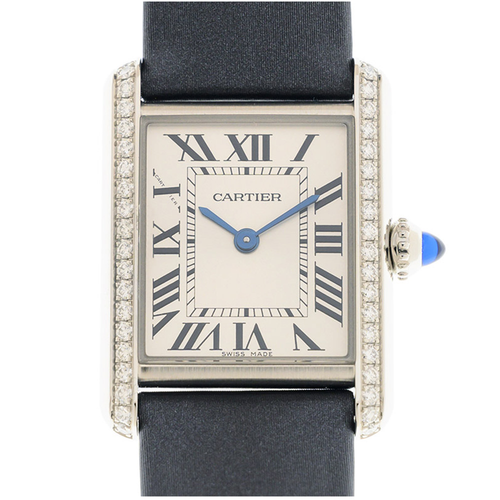 CARTIER 卡地亞 TANK MUST(W4TA0016)石英小型腕錶x27mm x 22mm
