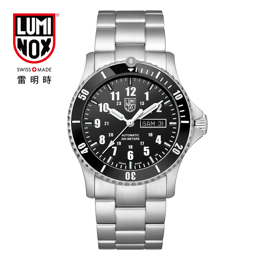 LUMINOX 雷明時 Sport Timer 200米潛水自動機械錶鋼帶42MM
