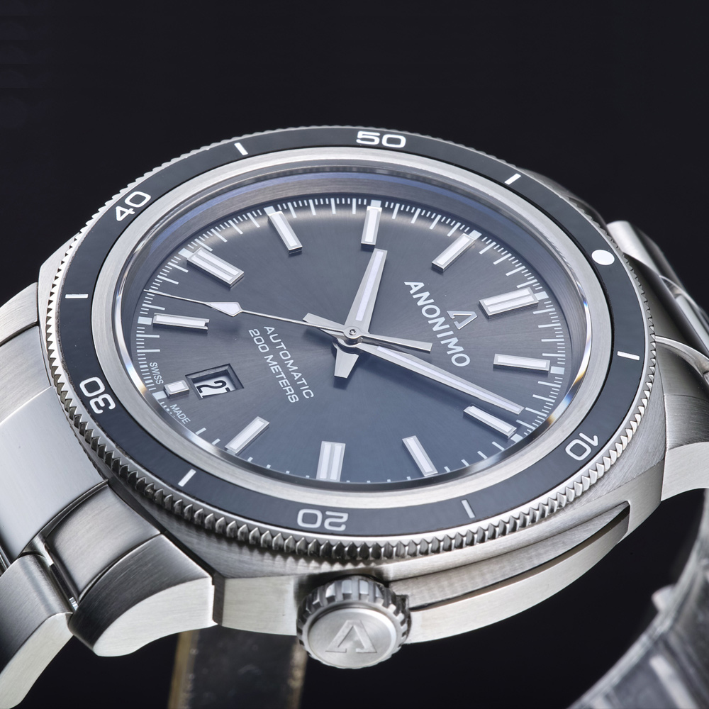 Anonimo NAUTILO VANTAGE義大利海軍機械錶-迷霧灰-AM-5019.09.101.M01