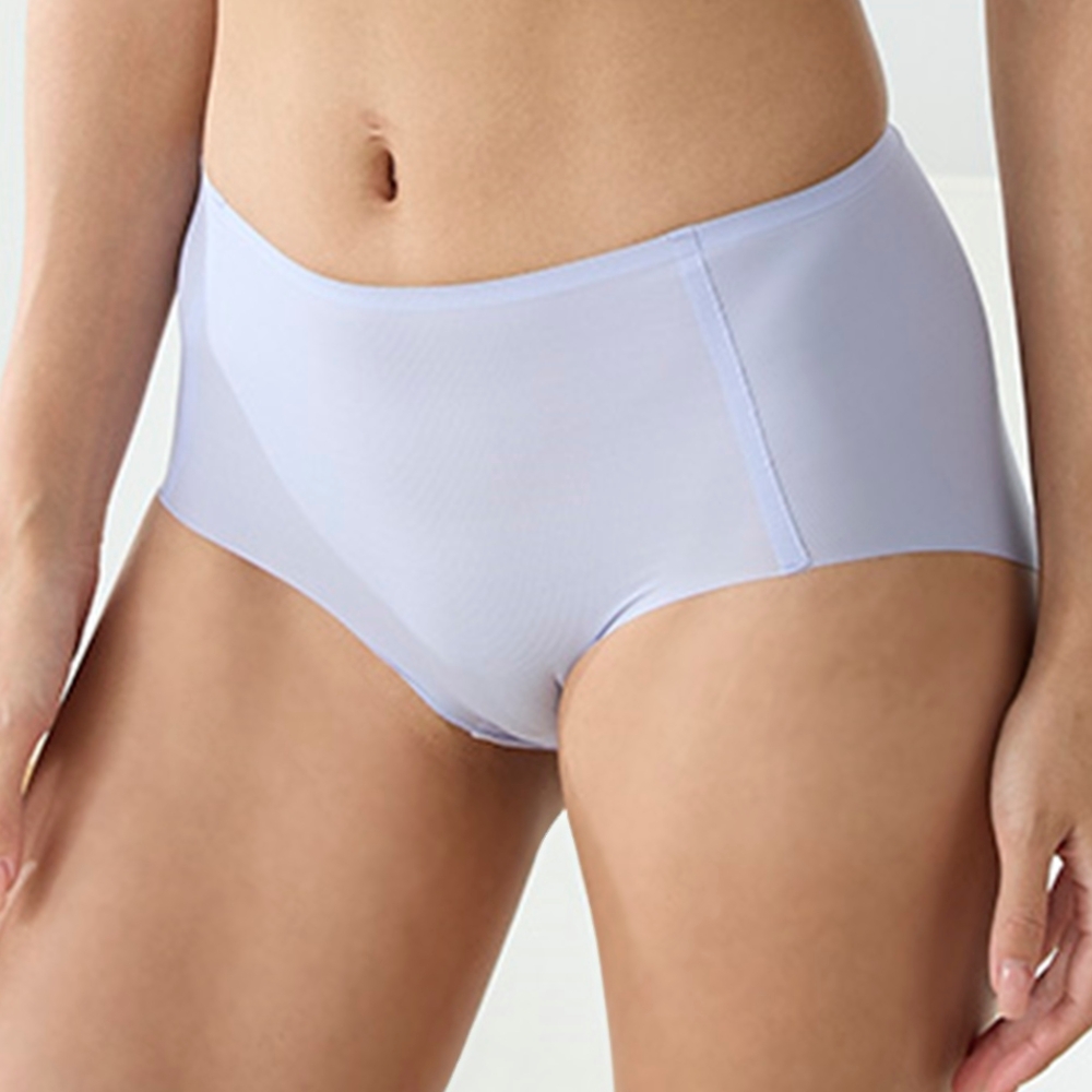 華歌爾-Wacoal Sports-冰絲褲 M-LL中低腰三角褲(氧氣紫)-NS2306V7