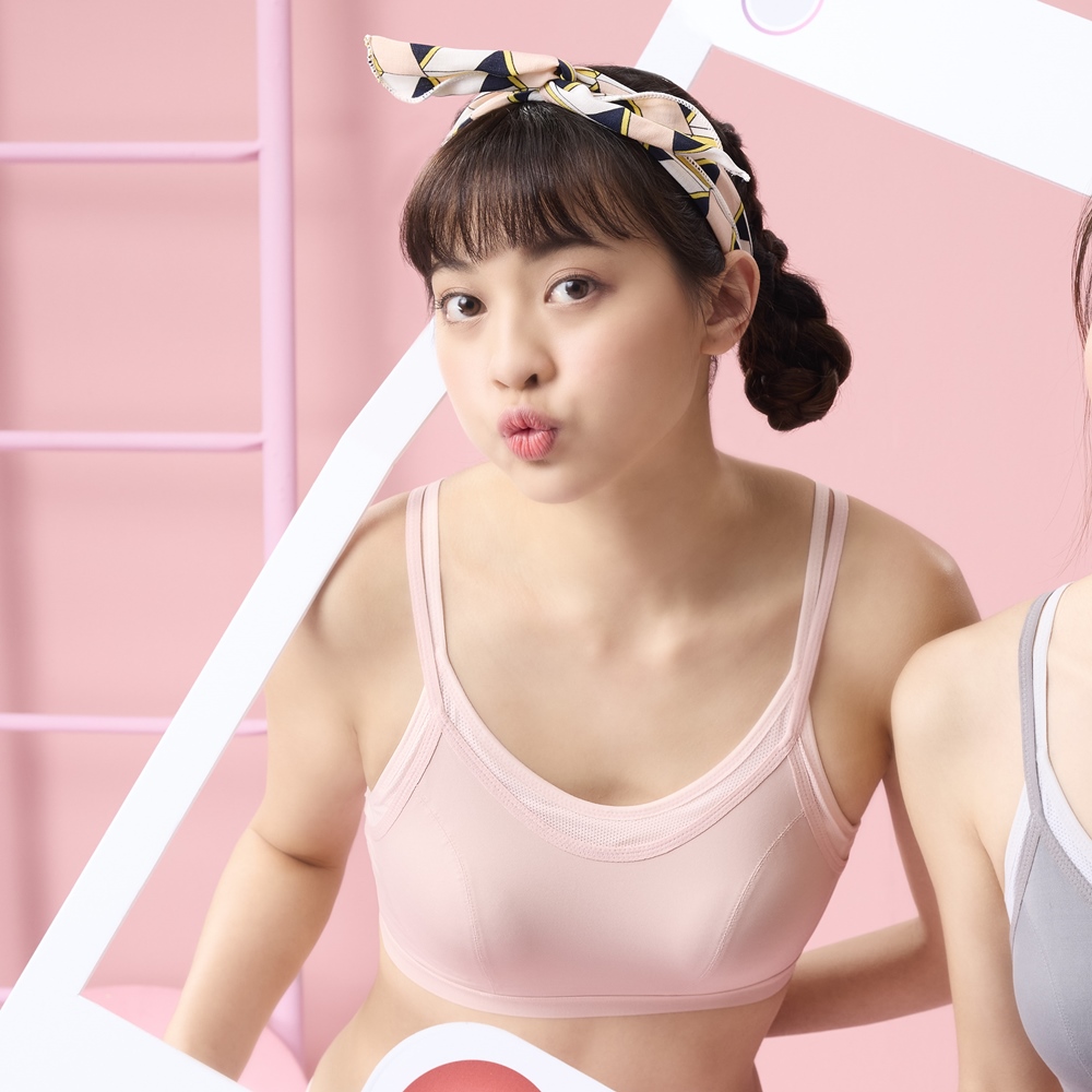 嬪婷-FTC輕涼運動系列-涼感動 M-3L運動背心(涼粉膚)-BBB105SJ