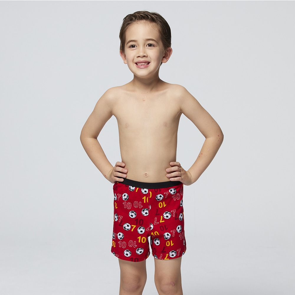 DADADO-王牌SOCCER 110-130男童內褲(紅) 品牌推薦-舒適寬鬆-GCQ325RS