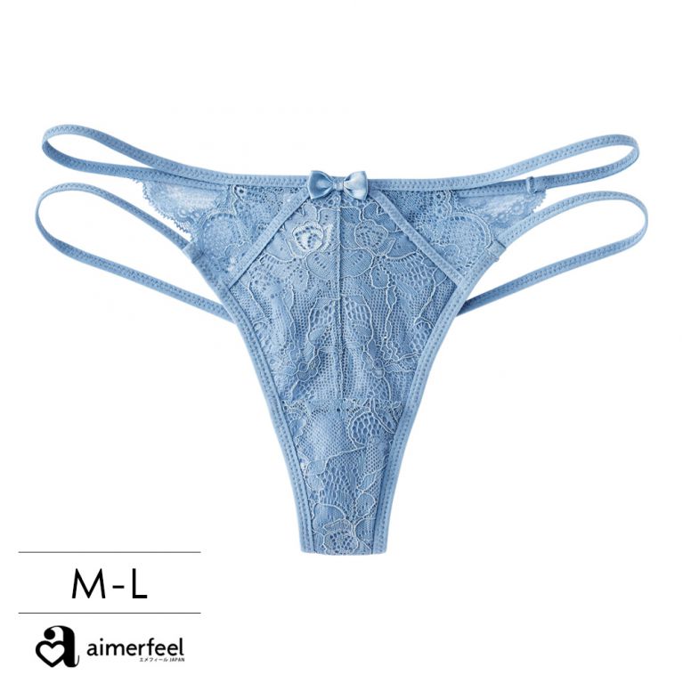 aimerfeel-SexyHip丁字褲-藍灰色/珍珠藍-963723-SB