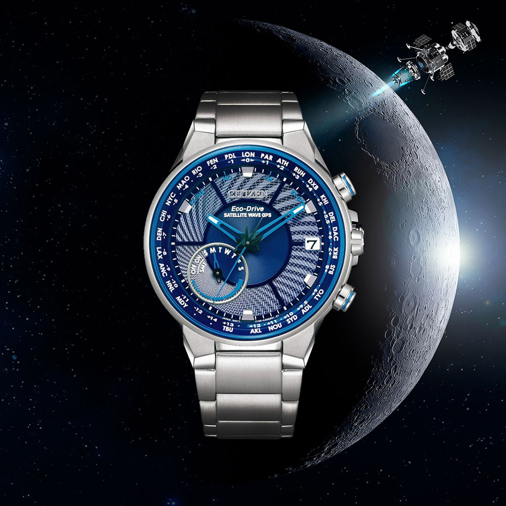 CITIZEN 星辰 GENT’S GPS衛星對時光動能腕錶-CC3030-53L