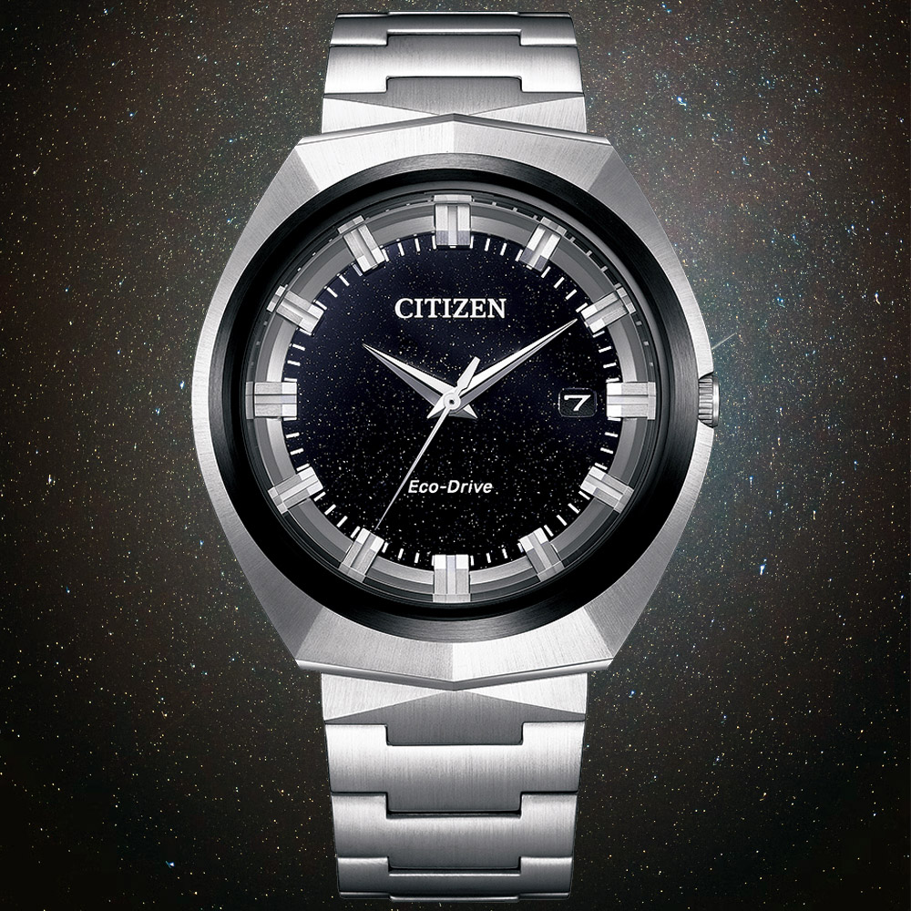 CITIZEN星辰 GENTS系列 無際星輝 光動能時尚腕錶 42.5mm / BN1014-55E