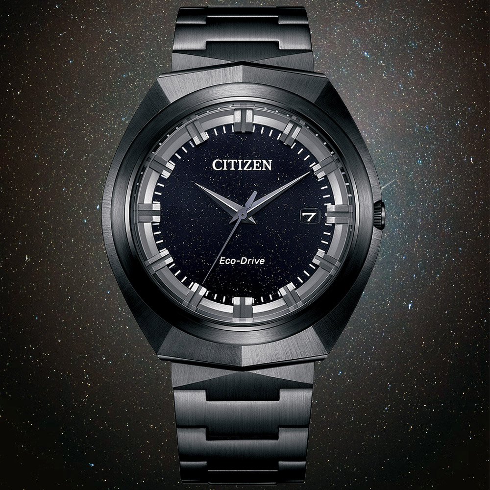 CITIZEN星辰 GENTS系列 無際星輝 光動能時尚腕錶 42.5mm / BN1015-52E