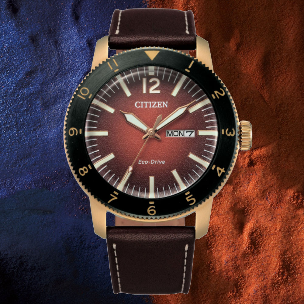 CITIZEN星辰 GENTS系列 光動能運動時尚腕錶 43.5mm/AW0079-13X