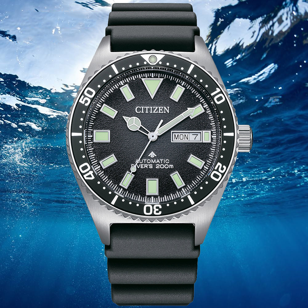 CITIZEN星辰 PROMASTER系列 征服潛水機械腕錶 41mm / NY0120-01E