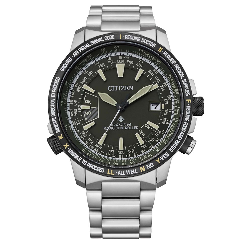 CITIZEN星辰 PROMASTER系列 光動能電波計時腕錶 44.3mm/CB0206-86X