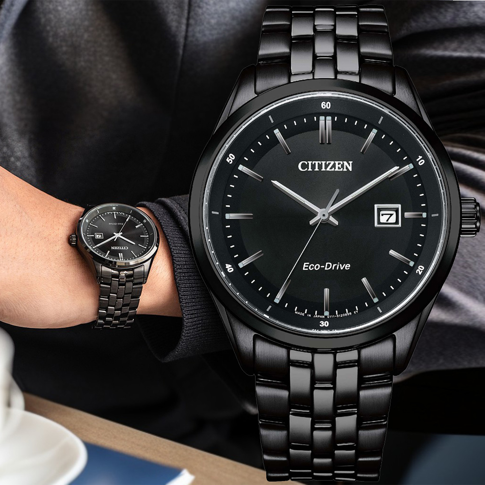 CITIZEN星辰 GENTS系列 光動能時尚腕錶 41mm/BM7565-80E