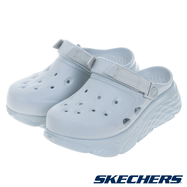 SKECHERS 女鞋 休閒系列 涼拖鞋 MAX CUSHIONING FOAMIES - 111268LTGY