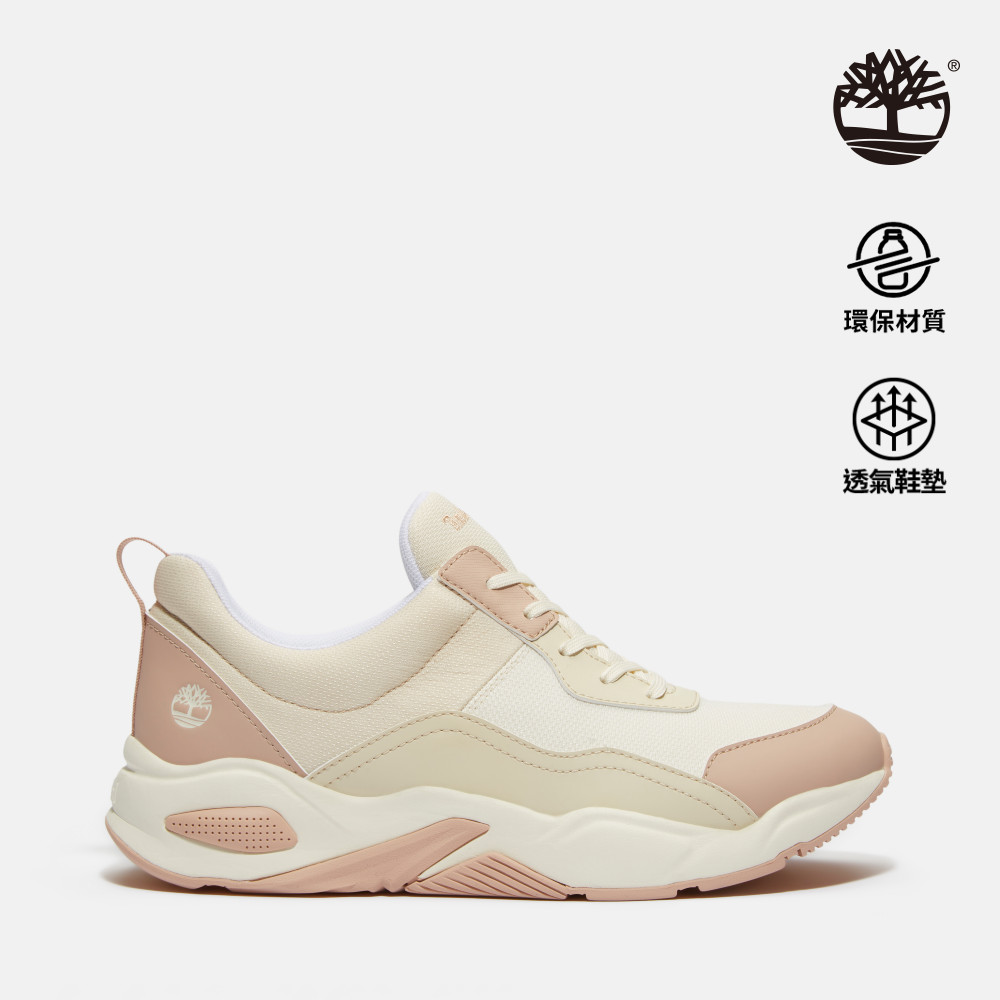 Timberland 女款米色低筒休閒鞋|A4218101