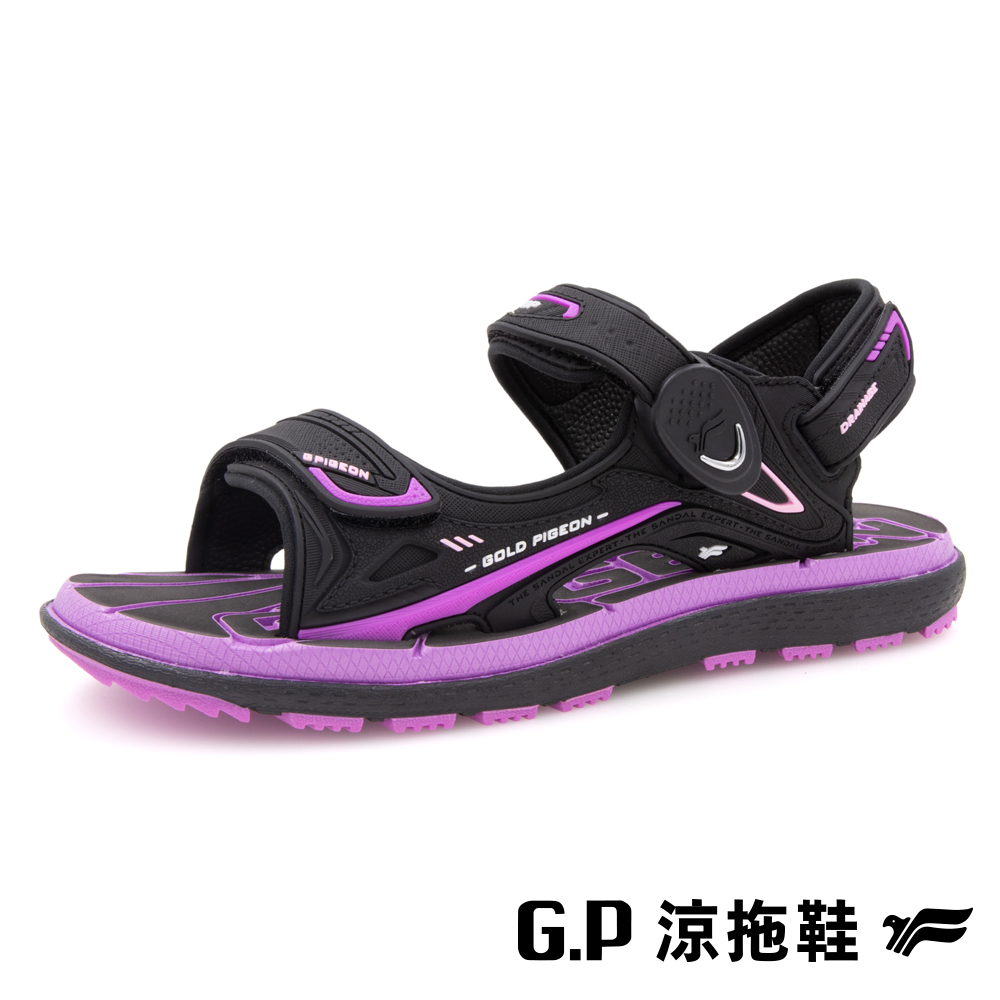 G.P 女款經典休閒舒適磁扣兩用涼拖鞋 G5788W-41 紫色(SIZE:36-39 共二色)