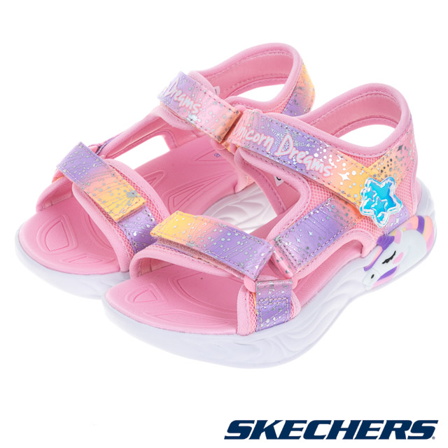 SKECHERS 女童涼拖鞋系列 UNICORN DREAMS SANDAL - 302682LLPMT