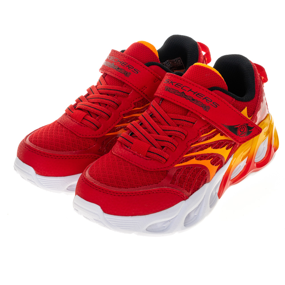 SKECHERS 童鞋 男童系列燈鞋 THERMO-FLASH 2.0 - 400099LRDBK