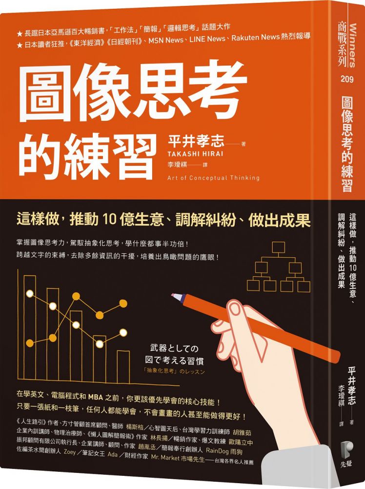 圖像思考的練習：這樣做，推動10億生意、調解糾紛、做出成果