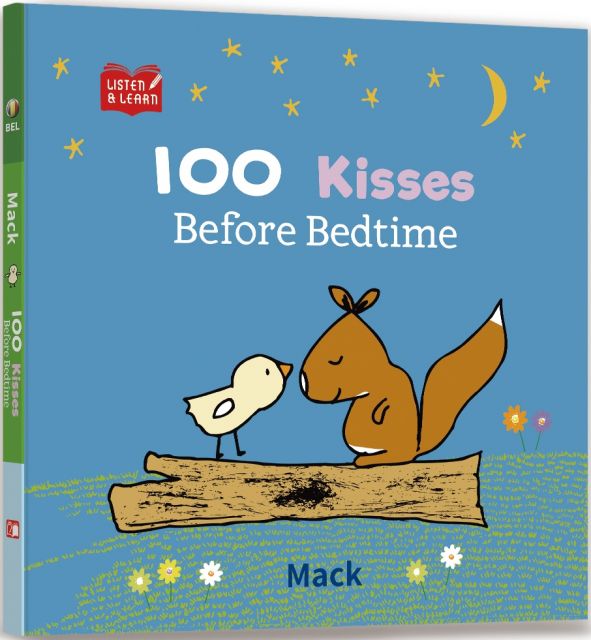 Listen & Learn Series : 100 Kisses Before Bedtime（學著聽英語故事：100個晚安親親）（附美籍教師朗讀MP3）(精裝)